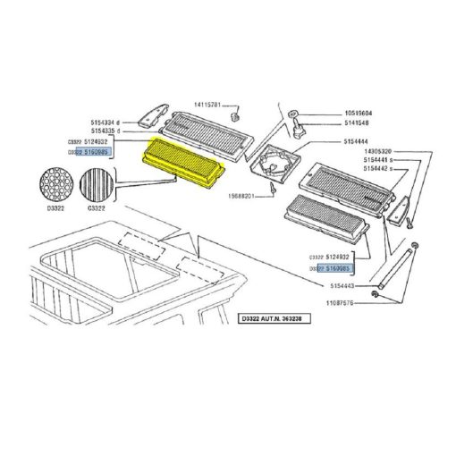 FILTRO CABINA CNH 84268720