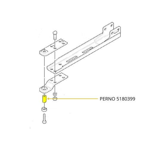 Perno 5180399 originale CNH
