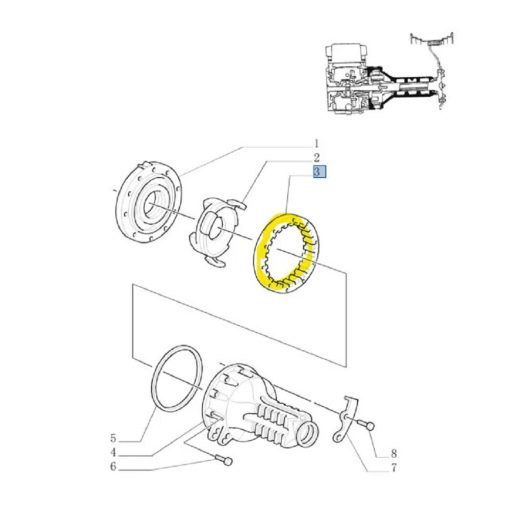 Corona dentata 81870541 New Holland