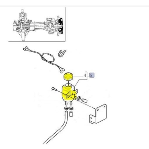 Recipiente originale New Holland 82007885