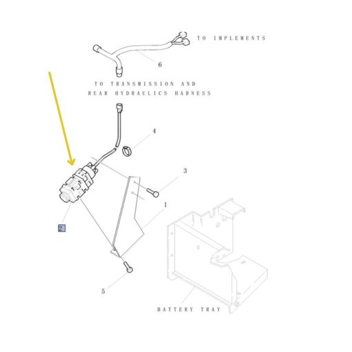 Sensore radar originale New Holland 82021163