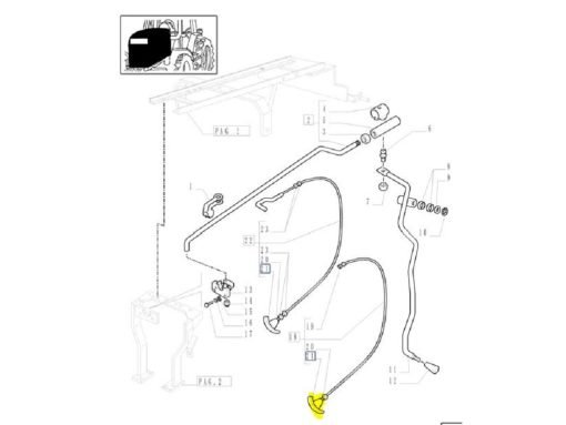 Maniglia CNH 82038438