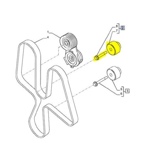 Puleggia 504088268 New Holland