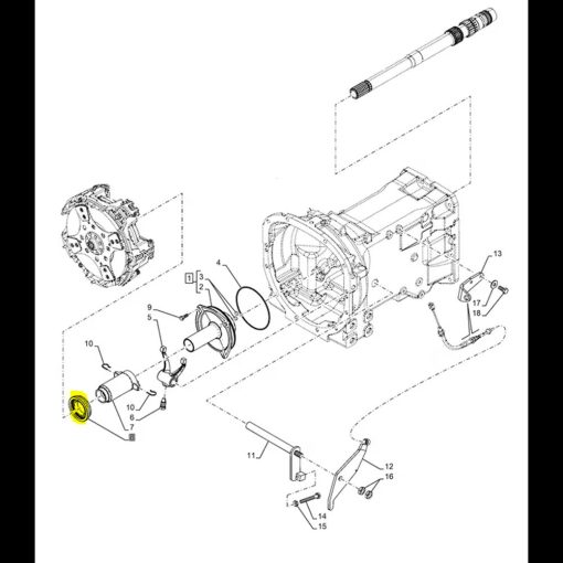 Cuscinetto reggispinta New Holland 87345759