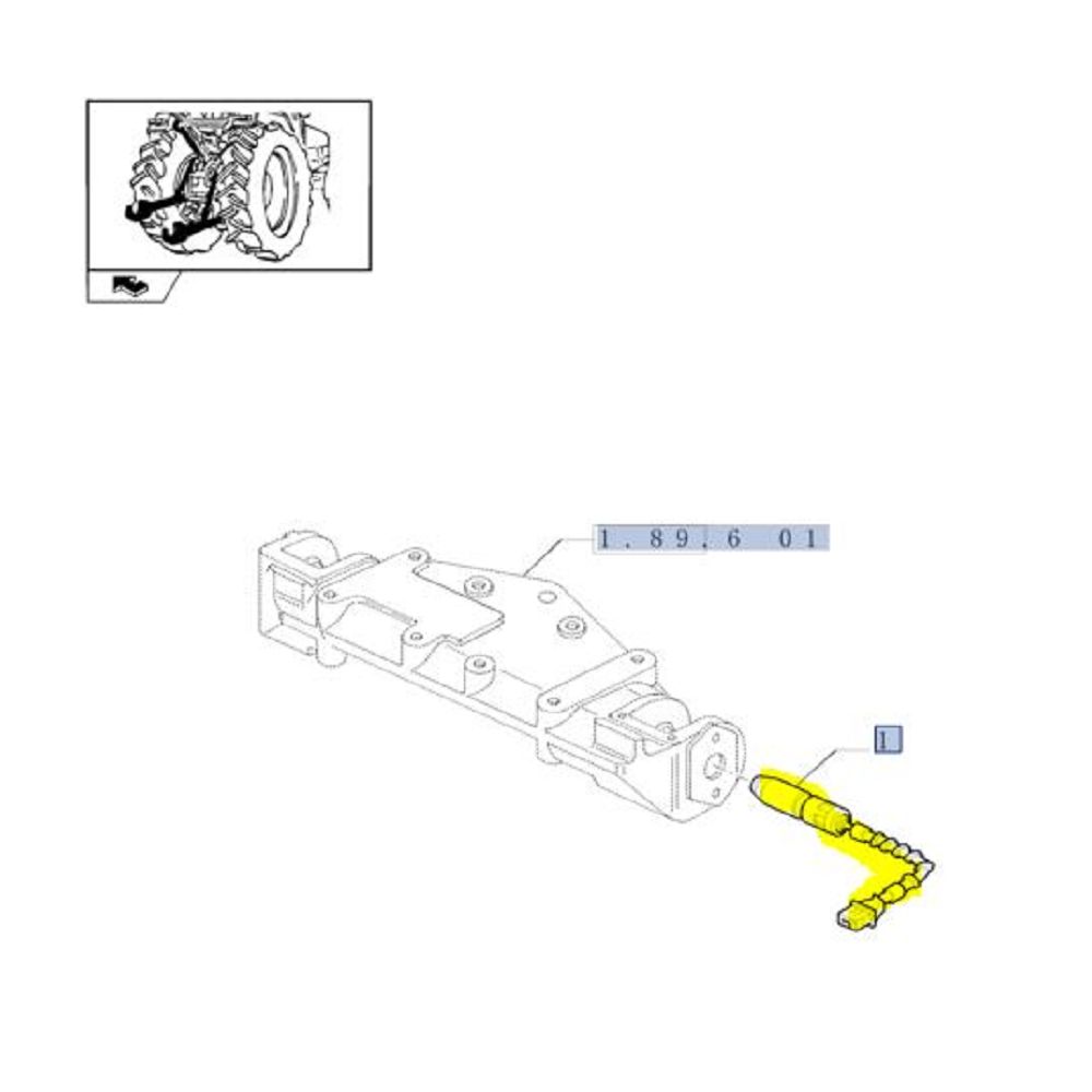 Sensore 87661289 New Holland