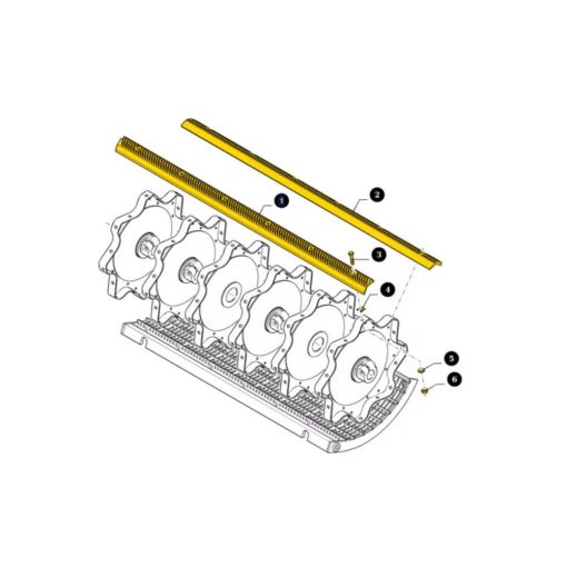 Coppia Spranghe Battitore CNH 9838433
