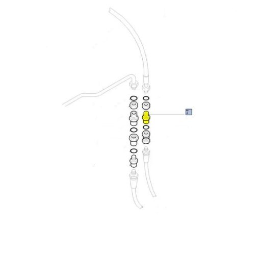 Giunto testa a campana D5NN19B595A New Holland