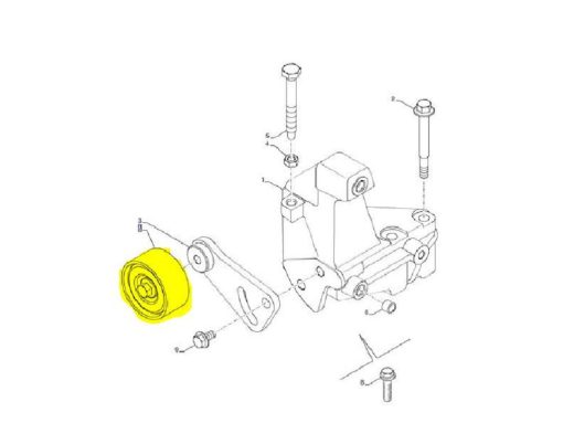 Puleggia 504068024 CNH