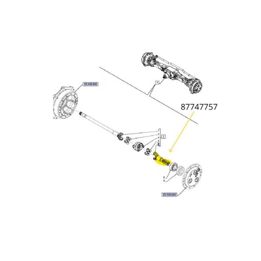 Forcella 87747757 CNH