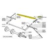 Spranga elevatore Mietitrebbia Laverda 321713650