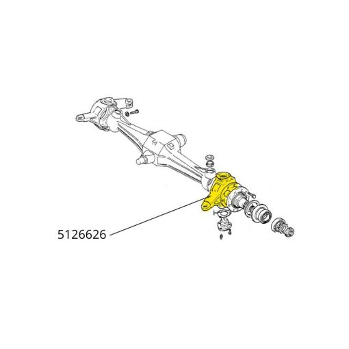 Articolazione Fuso a Snodo Sinistro CNH 5126626