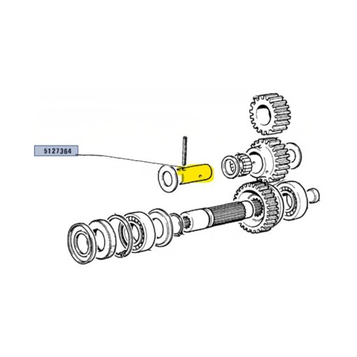 Albero di rinvio New Holland 5127364