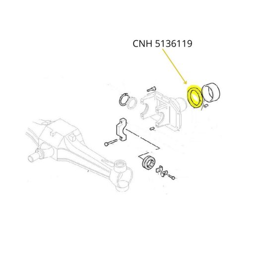 Anello O-Ring New Holland 5136119