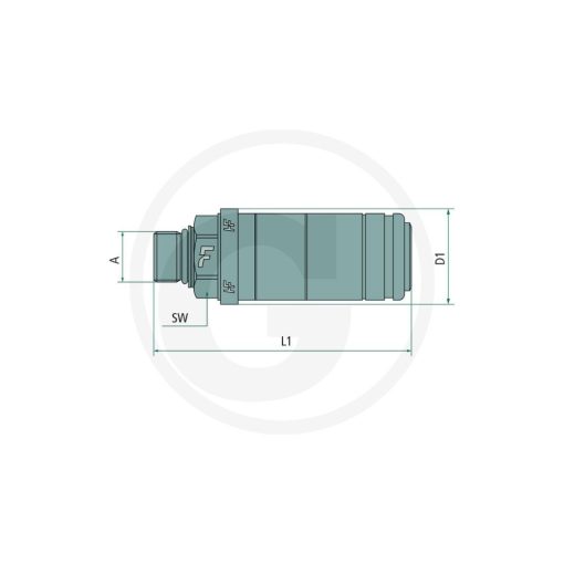 Attacco rapido Femmina M22x1,5 CNH 91898881