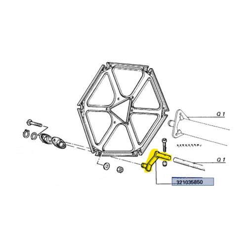 Biella barra E-L-MXE Laverda 321035850