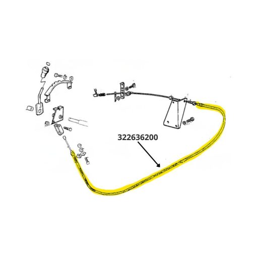 Cavo acceleratore Laverda 322636200