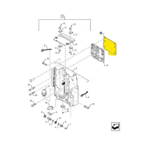 Guarnizione CNH 379145A2