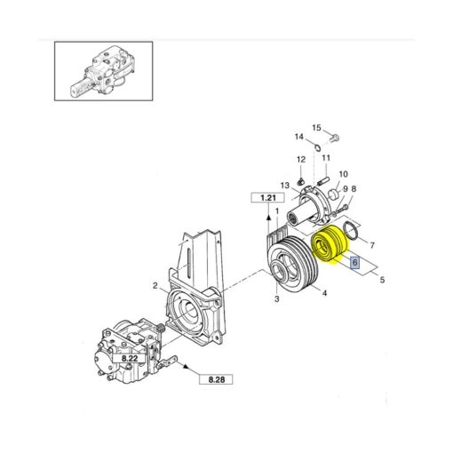 Corredo New Holland 87495024