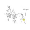 Ingranaggio condotto compatibile Laverda 320488350