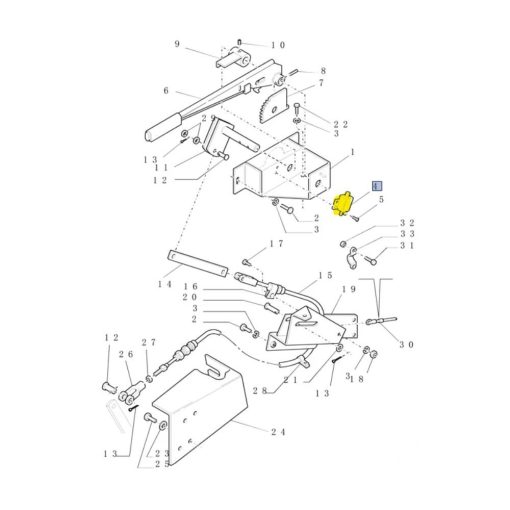 Interruttore per Fiat 70 originale CNH 86512116