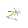 Pattino interno in legno tendicatena Mietitrebbia Laverda 320594150