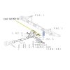 Piastra di bloccaggio originale New Holland 14199110