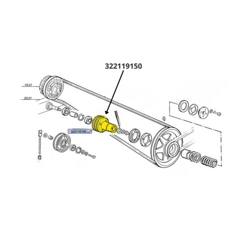 Puleggia Laverda 322119150