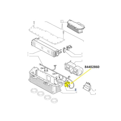 Relè aria condizionata CNH 84402860