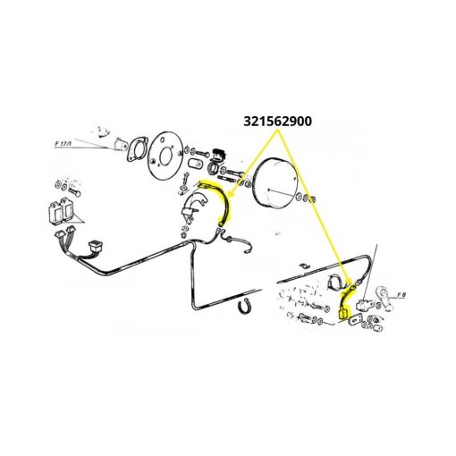 Sensore magnetico Laverda 321562900