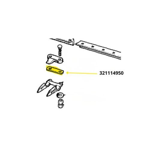 Spessore per premilama Laverda 321114950