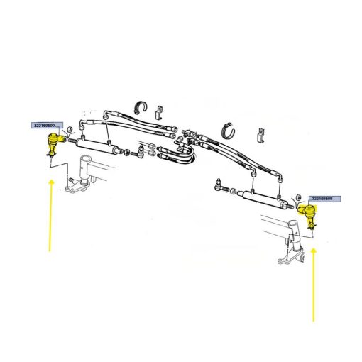 Tirante sterzo Laverda 322169500