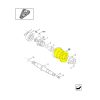 Rullo per cingolo Mietitrebbia 76029465