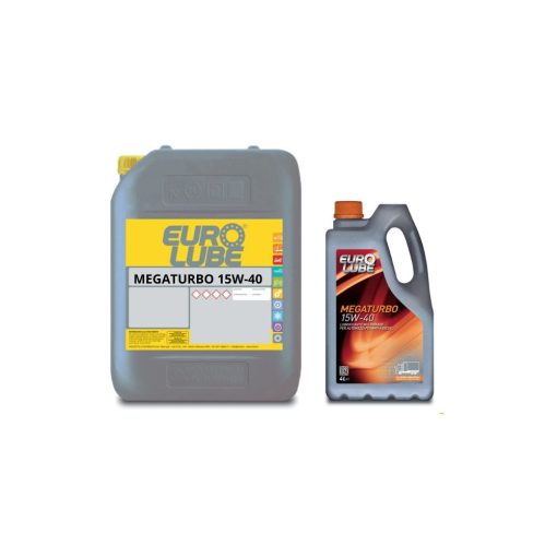 Olio motore MEGATURBO E2 E3 15W-40 da 4LT e 20 LT