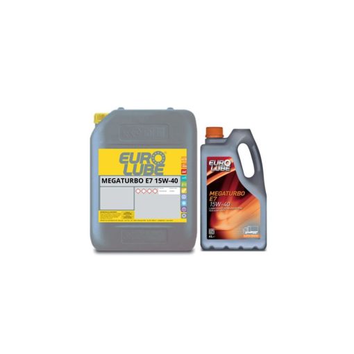 Olio motore lubrificante MEGATURBO E7 15W40 da 4LT / 20 LT