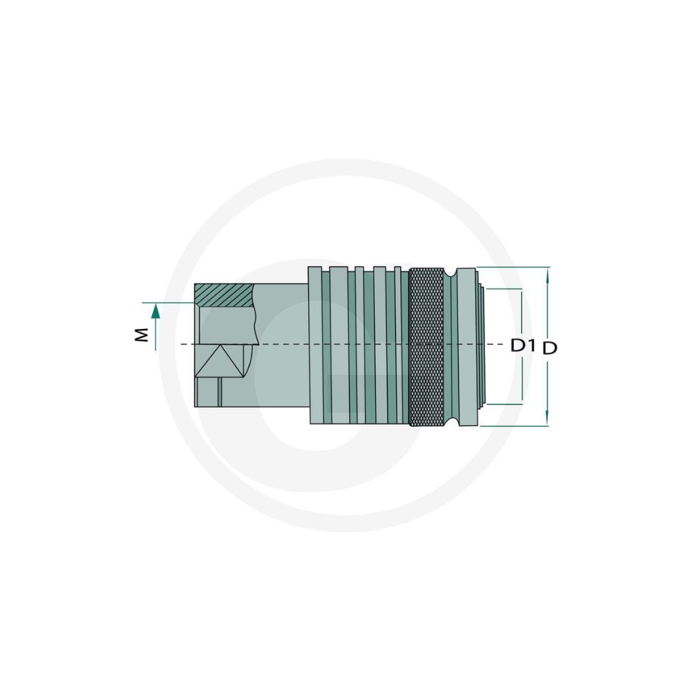 Innesto Rapido Femmina 1/2" BSP - immagine 2