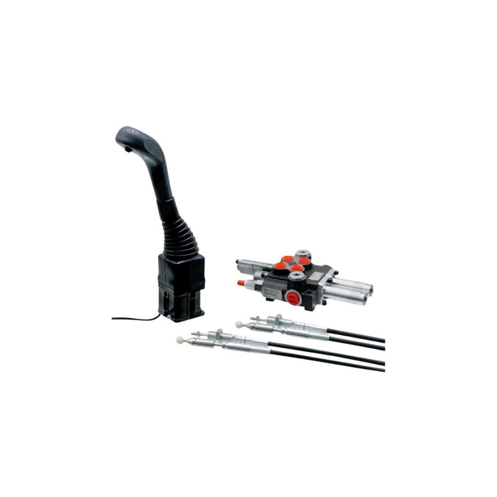Kit Distributore Idraulico 80 lt/m 2 Vie 1x Flottante Pala Trattore