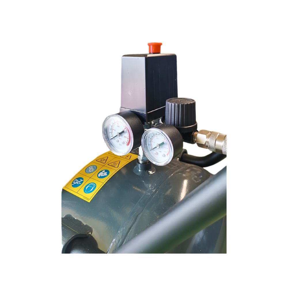 Compressore monostadio a cinghia W100-3 TH25 100lt Wortex - immagine 2