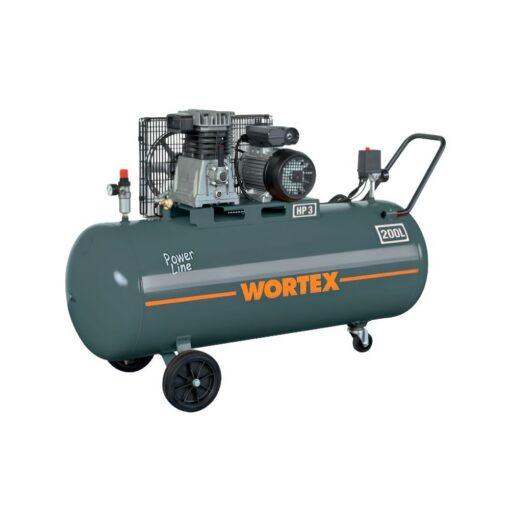 Compressore monostadio a cinghia WT 200-3 TH25 200lt Wortex