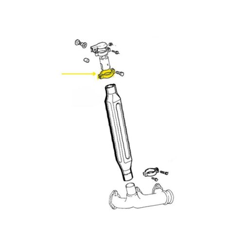 Alternative view of Fermo Semicollare Fiat New Holland 8039731 ex.5116798