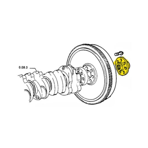 Mozzo volano compatibile Fiat 98413514