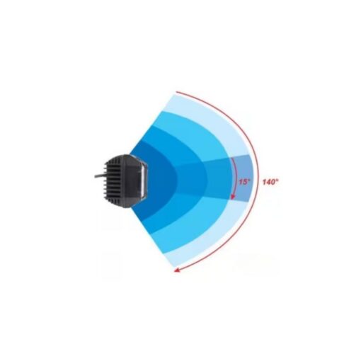 Alternative view of Faro da lavoro LED Universale 2850Lm 22,5W 10-30V Quadrato Kramp LA10094