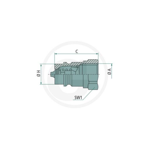 Alternative view of Innesto rapido Faster Maschio NV Filettatura BSP 1/2"