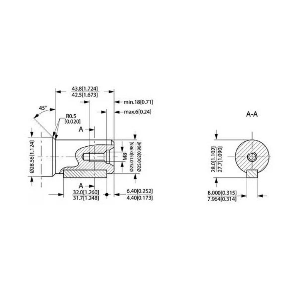 Motore orbitale OMR250 D.25 151-0716 SAUER DANFOSS 11186667 F. 1/2" Idraulico - immagine 4