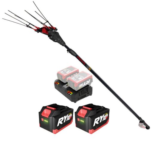 Abbacchiatore Vertigo Carbon L 18V Castellari + 2 Batterie + Caricabatterie